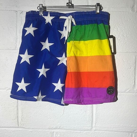 *Pride* Swim Shorts stripes and stars ⭐️ - Picture 1 of 6